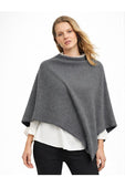 Poncho Asimétrico de Cachemir Elegante Suave y Atemporal para Mujer Moda Versátil y Sofisticada