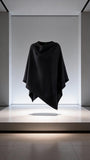 Poncho Asimétrico de Cachemir Elegante Suave y Atemporal para Mujer Moda Versátil y Sofisticada