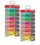 Estuche de 8 resaltadores Stabilo Boss Original-Resaltadores para estudiantes, oficina ,journaling y bullet journal