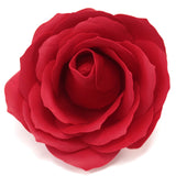 Caja de  25 rosas rojas con pétalos de jabón -Ideal para decoración y manualidades