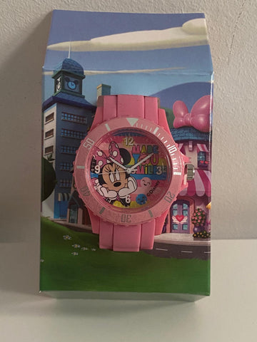 Minnie, reloj pulsera con segundero y minutero