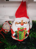 Peluche plush ball Santa Claus