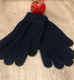 Guantes de punto con touch gloves
