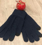 Guantes de punto con touch gloves