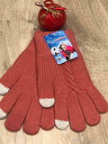 Guantes de punto con touch gloves