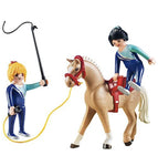 Playmobil entrenador de caballos