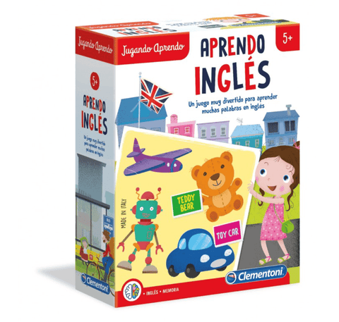 Clementoni - Aprendo Inglés juguete educativo para aprender inglés a partir de 5 años, juguete en español